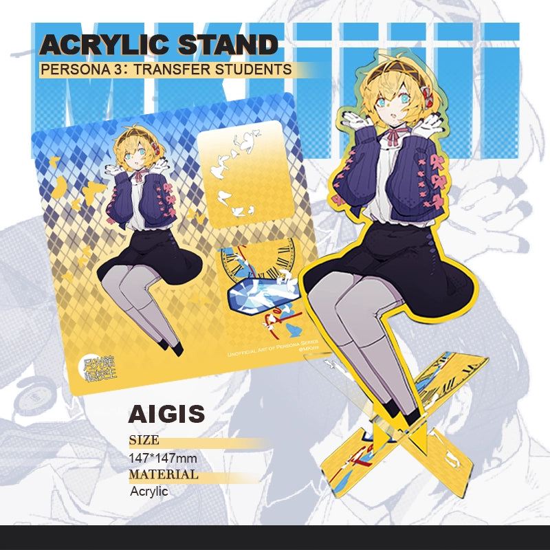 Persona 3 Doujin Theme「Transfer Students」Acrylic Stand | Art by MKiiiiii