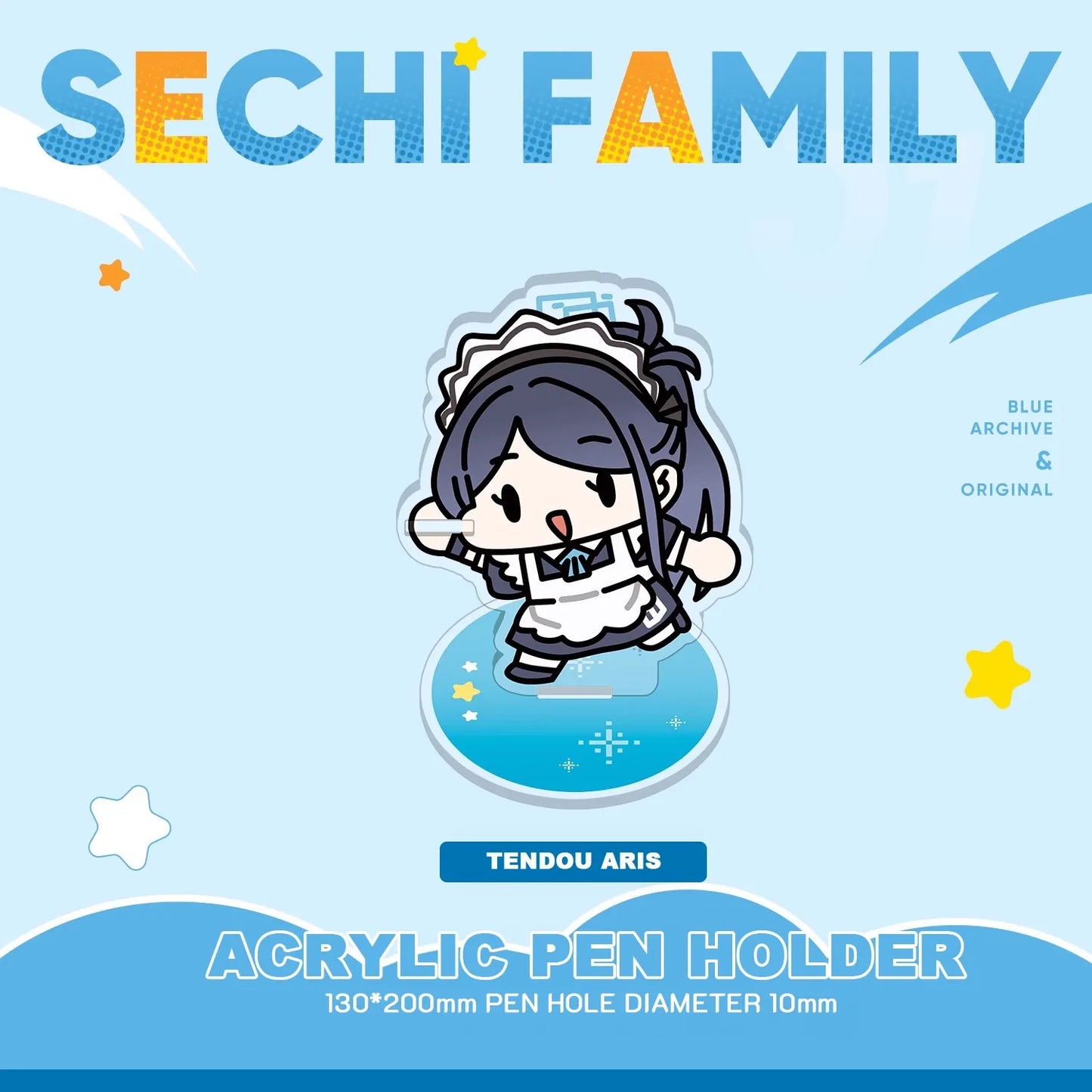 Blue Archive Doujin Pen Holder | Art by Sechi