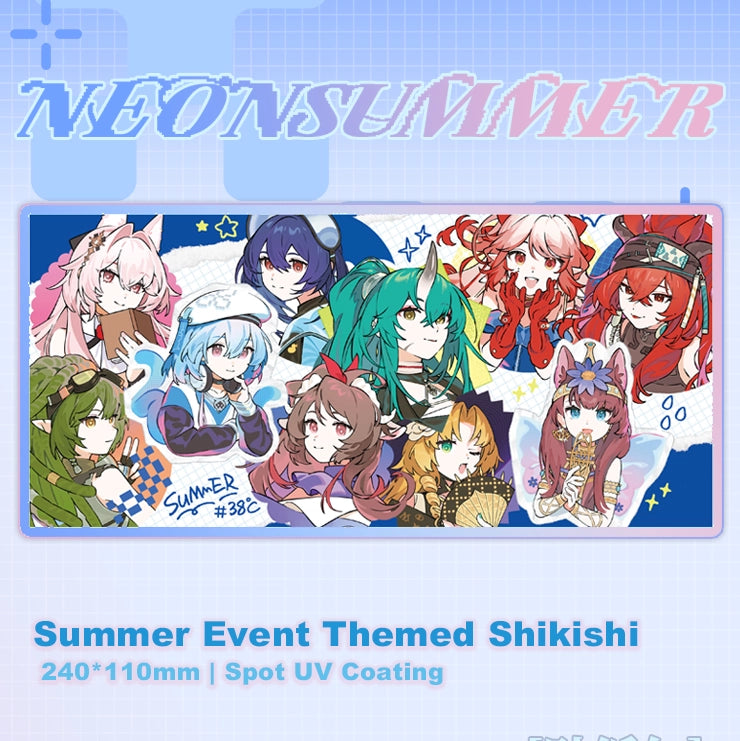 アークナイツ サマーイベント2025 テーマ同人色紙 | アート:BreadGunn