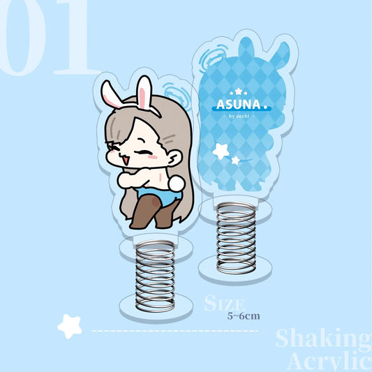 Blue Archive Doujin Acrylic Shaking Stand | Art by Sechi