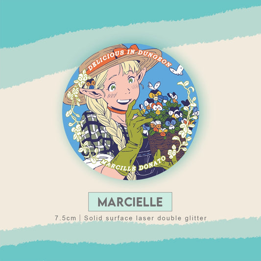【Pre-order, ship from 5.30】Delicious in Dungeon The Gardener Badge | Art by fyuu