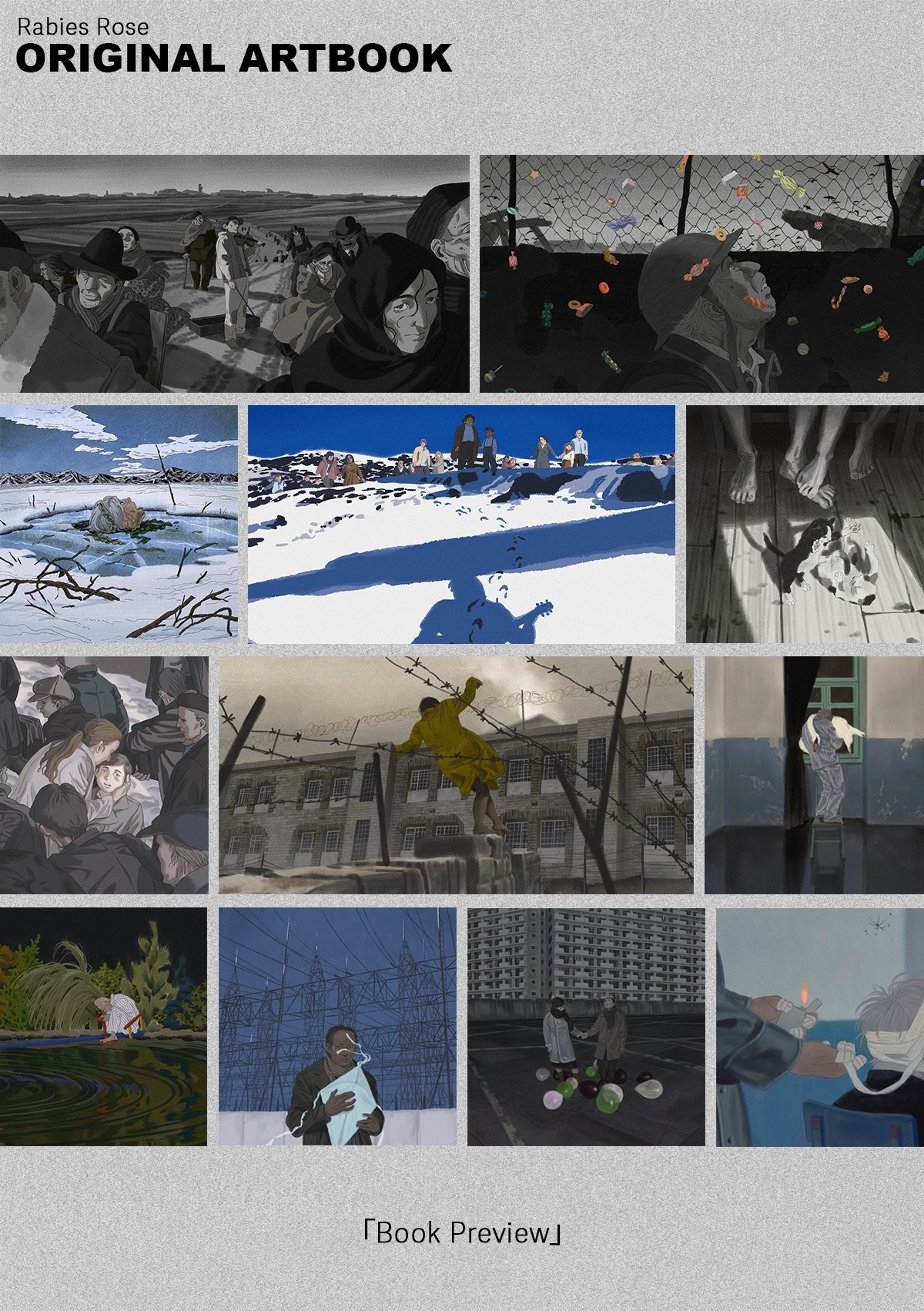 Original Artbook「Rabies Rose」 | Art by fyuu