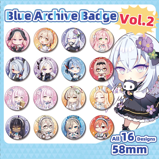 Blue Archive Doujin Chibi Badge Blind Box | Art by Mio