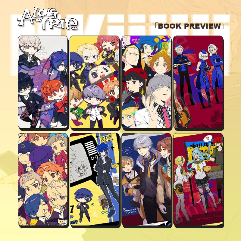 Persona 4 Doujin Theme「A Long Trip」Artbook Set | Art by MKiiiiii