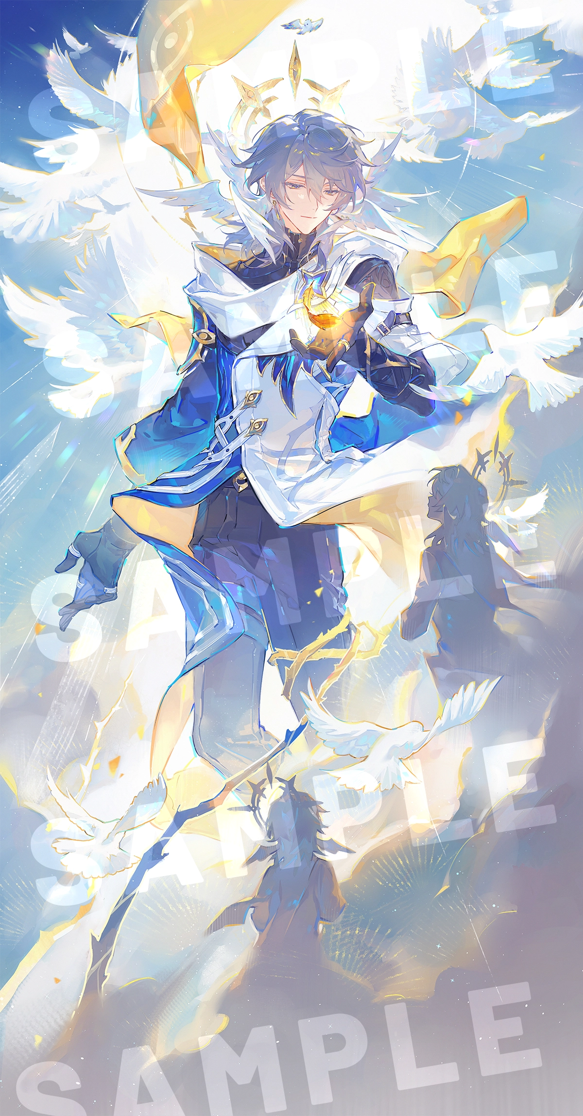 Honkai: Star Rail Worship Sunday Print | Art by 人間失聯