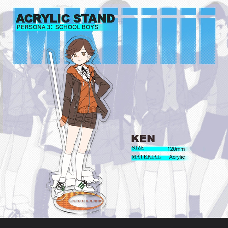 Persona 3 Doujin Theme「School Boys」Acrylic Stand | Art by MKiiiiii
