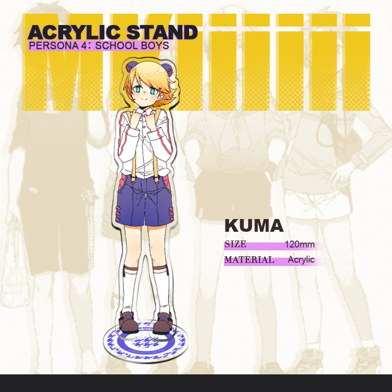 Persona 4 Doujin Theme「School Boys」Acrylic Stand | Art by MKiiiiii