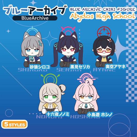 Blue Archive Doujin Chibi Figures | Art by Mio