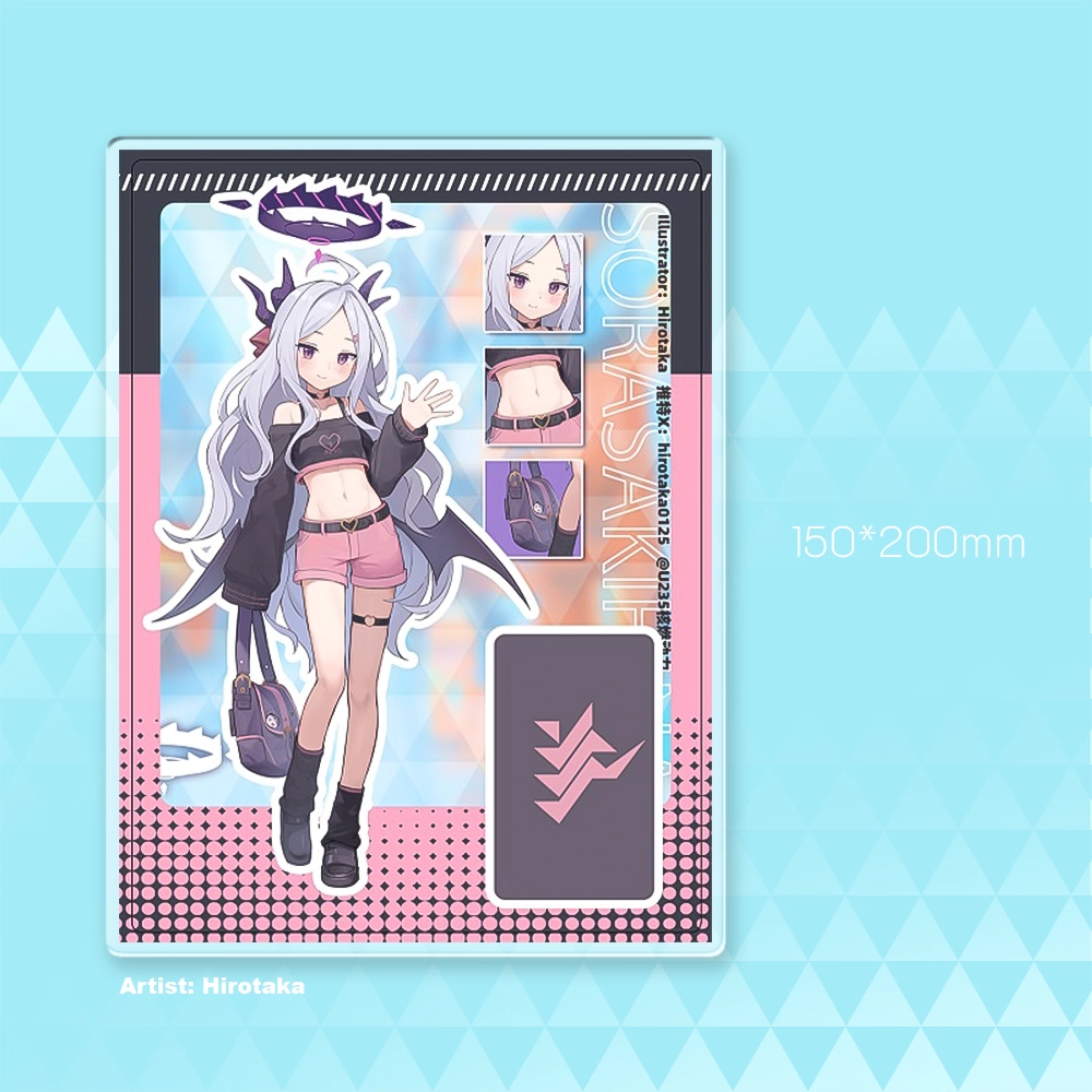 Blue Archive Acrylic Character Stand Set | Art by Mio, 櫻野露