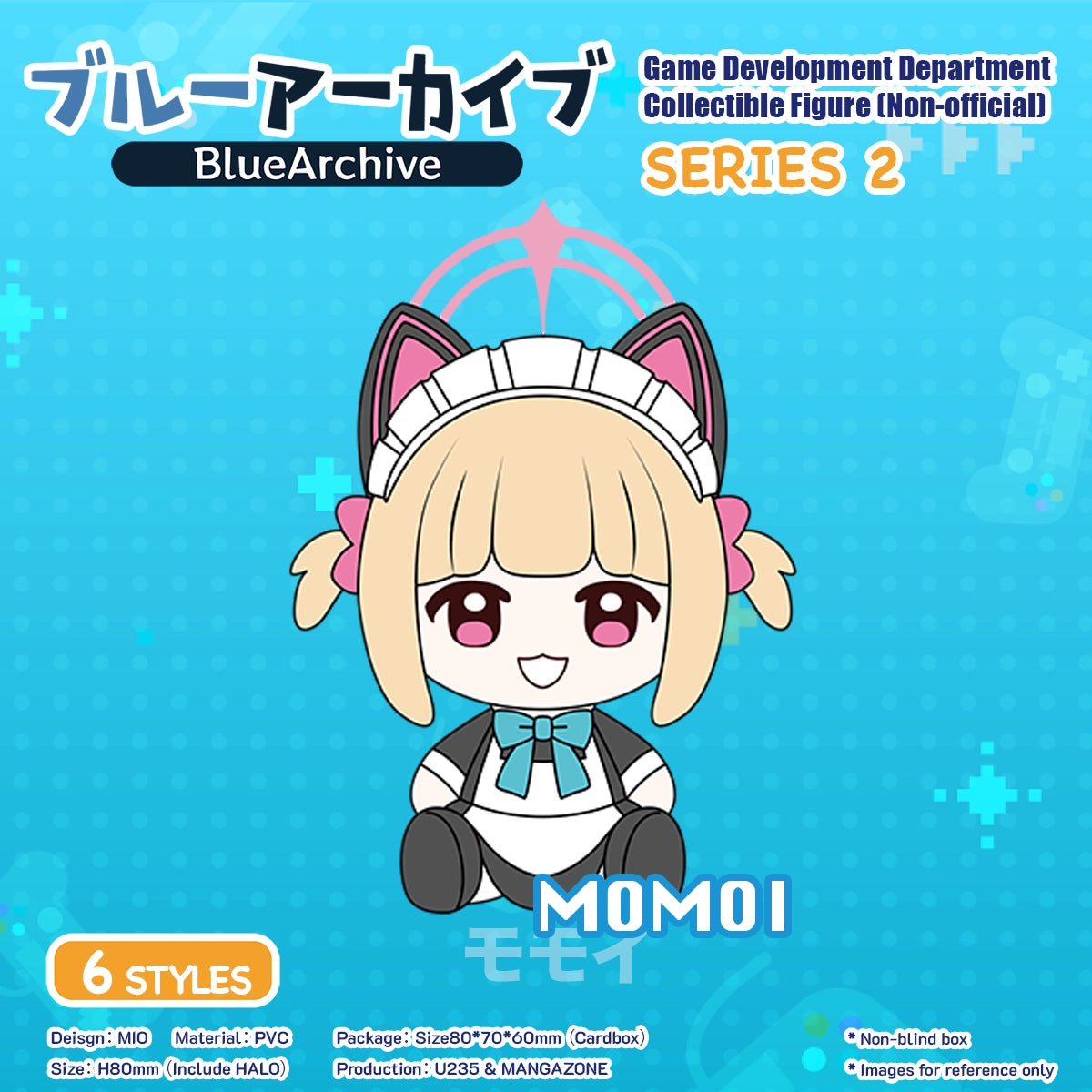 Blue Archive Doujin Chibi Figures | Art by Mio