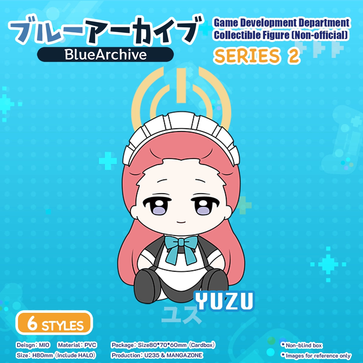 Blue Archive Doujin Chibi Figures | Art by Mio