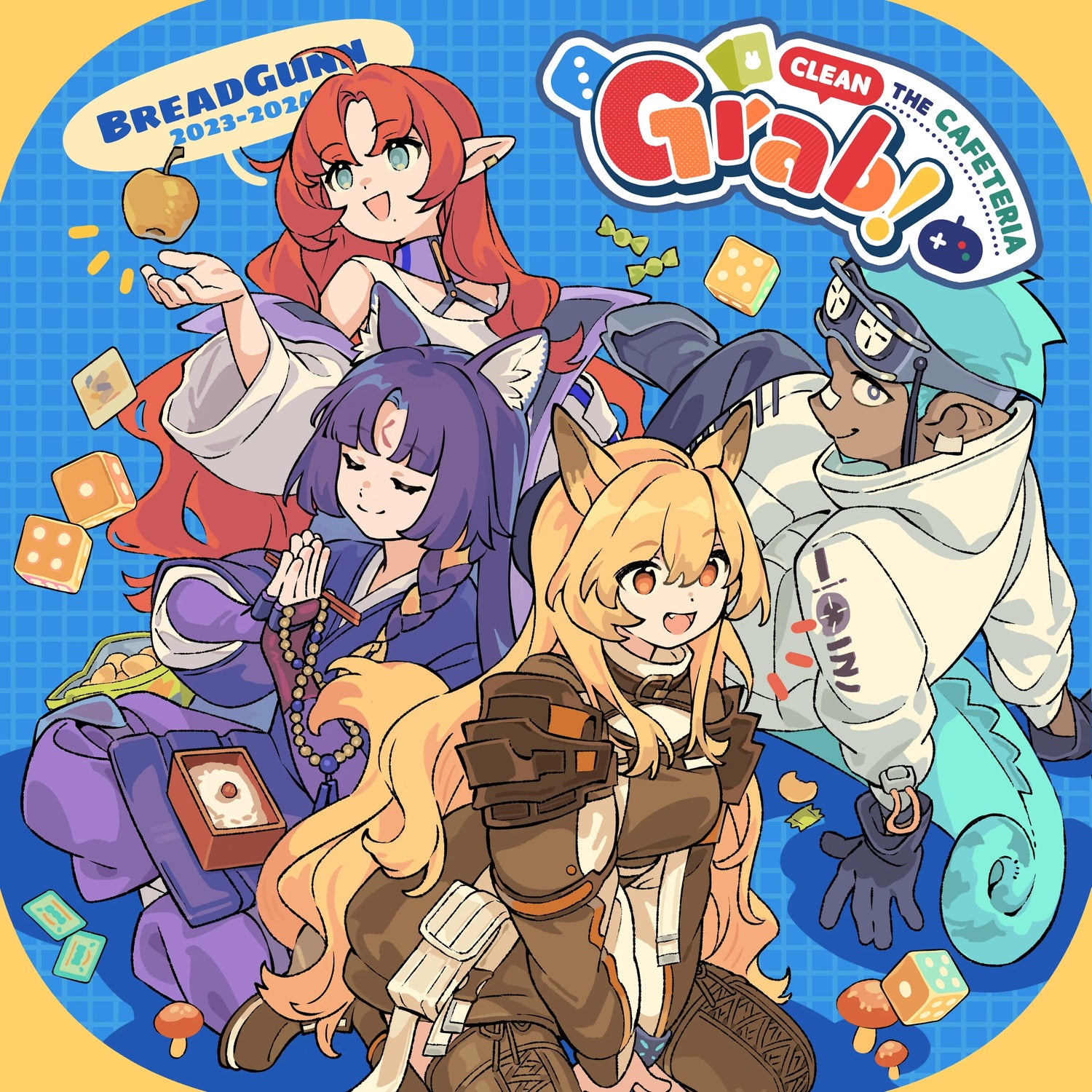 Grab! Clean the Cafeteria!