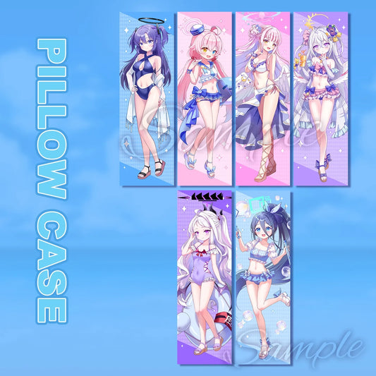 Blue Archive Swimsuit Party Dakimakura | Art by Mio