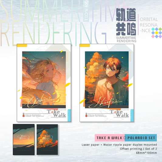 Summer Time Rendering「Orbital Resonance」Polaroid Set | Art by TID