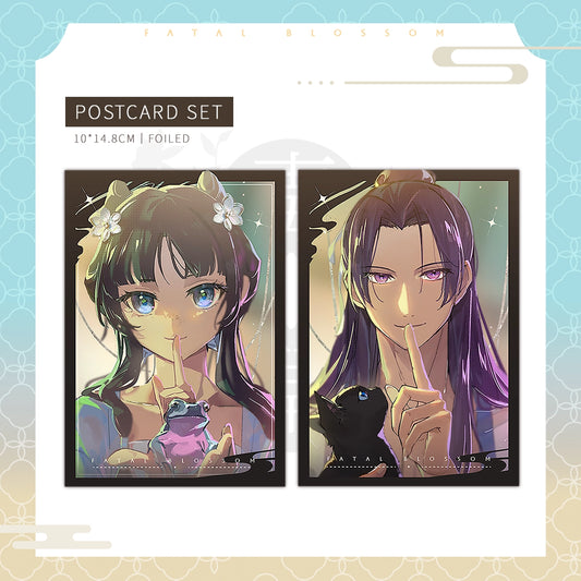 The Apothecary Diaries「Fatal Blossom」Postcard Set | Art by YAXIN