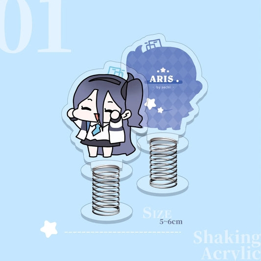 Blue Archive Doujin Acrylic Shaking Stand | Art by Sechi