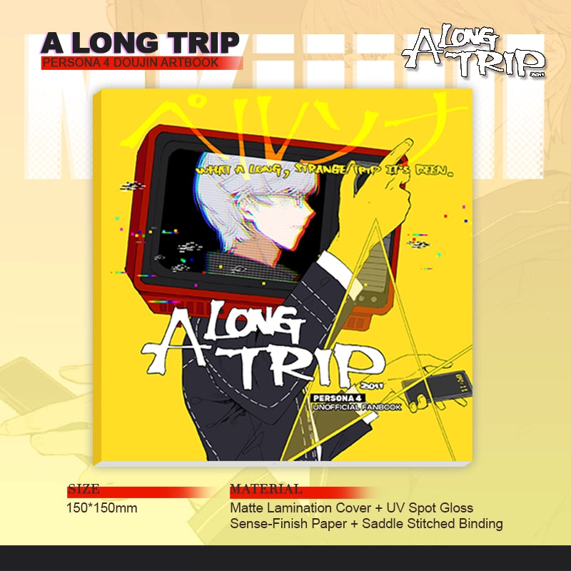 Persona 4 Doujin Theme「A Long Trip」Artbook Set | Art by MKiiiiii