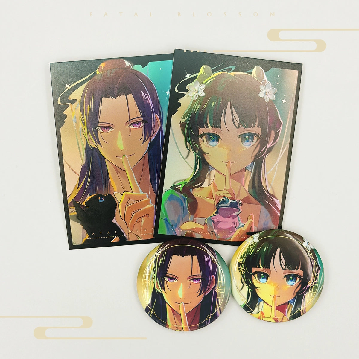 The Apothecary Diaries「Fatal Blossom」Postcard Set | Art by YAXIN