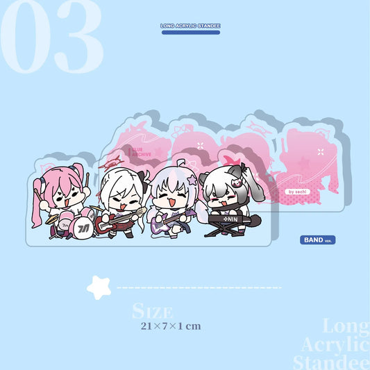 Blue Archive Doujin Long Acrylic Standee | Art by Sechi