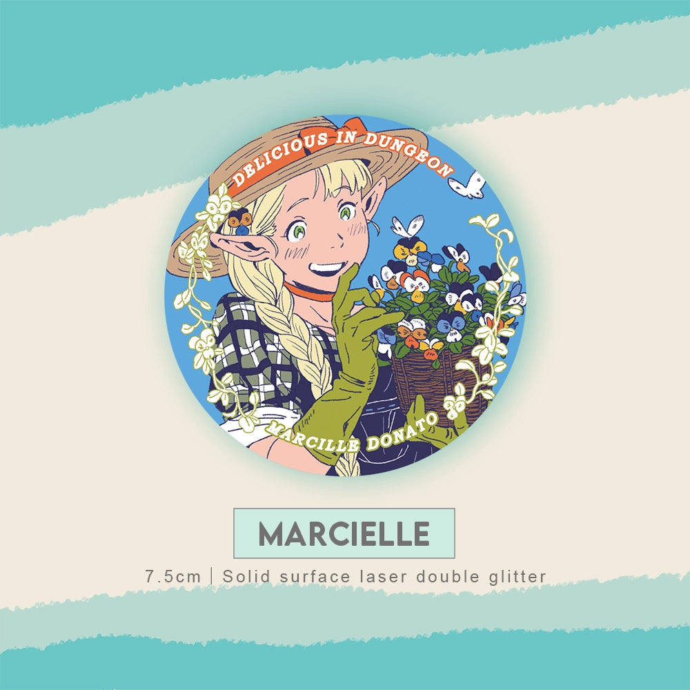 【Pre-order, ship from 5.30】Delicious in Dungeon The Gardener Badge | Art by fyuu