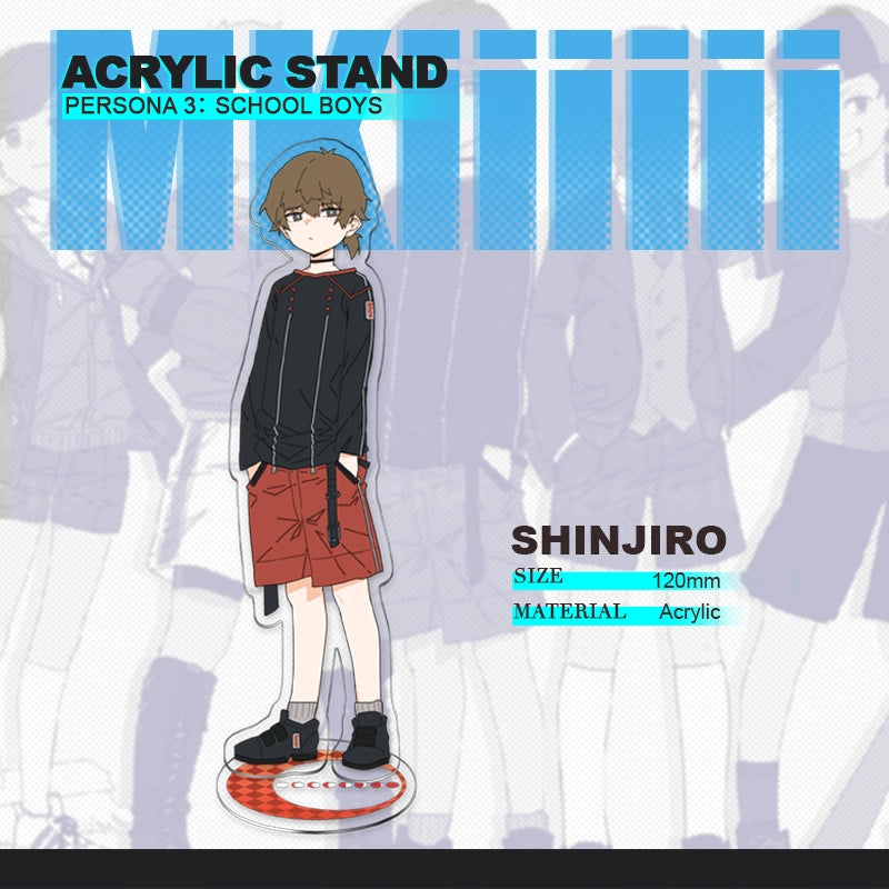 Persona 3 Doujin Theme「School Boys」Acrylic Stand | Art by MKiiiiii