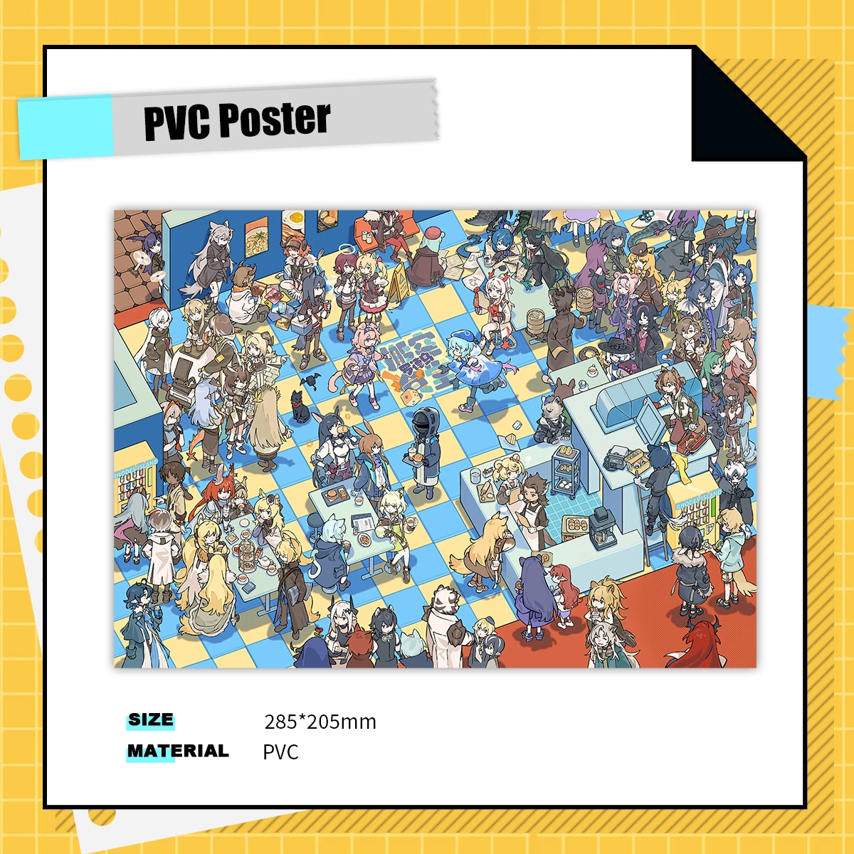 アークナイツ「つかまえろ！カフェテリアを掃除しろ！」同人アートブックセット | アート：BreadGunn