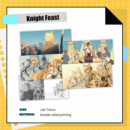 Arknights「Grab! Clean the Cafeteria!」Postcard Set | Art by BreadGunn