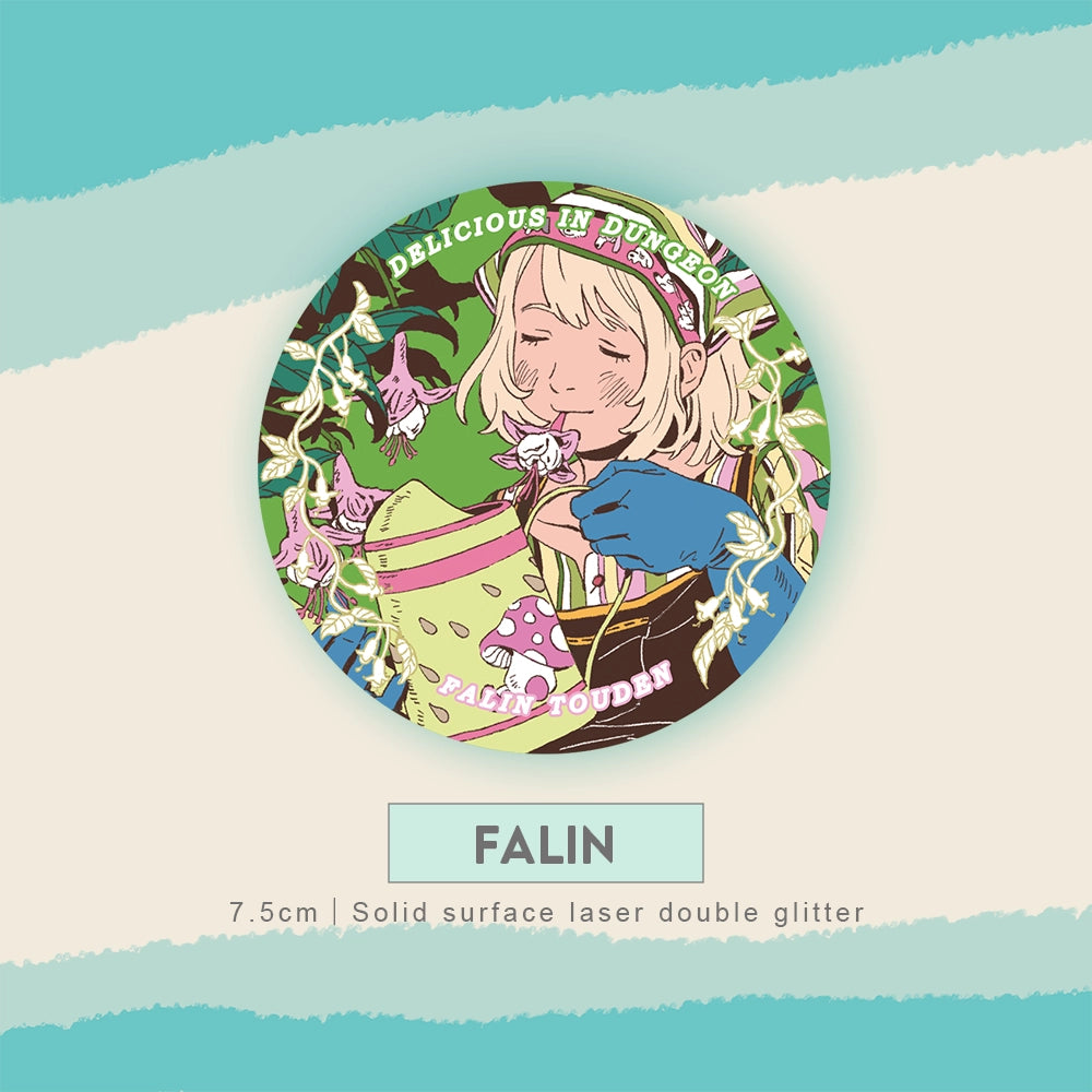 【Pre-order, ship from 5.30】Delicious in Dungeon The Gardener Badge | Art by fyuu