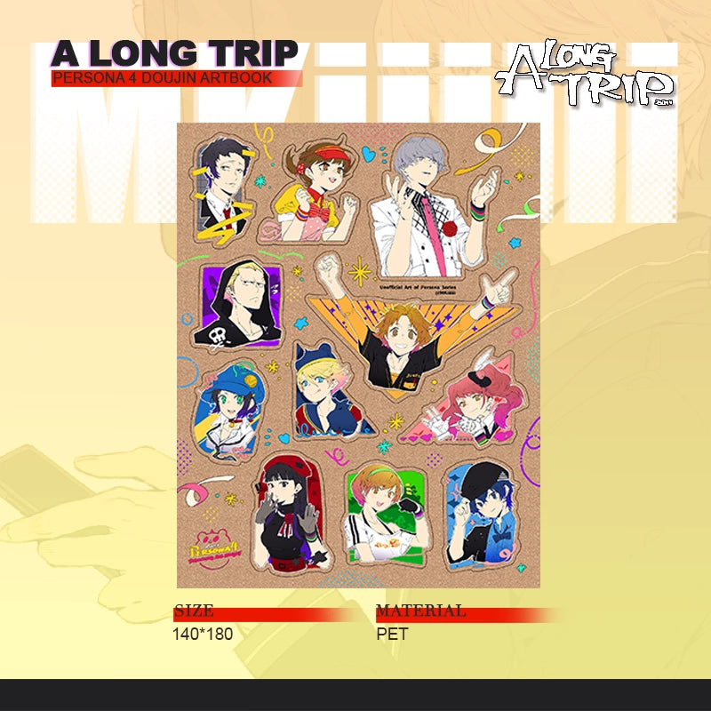 Persona 4 Doujin Theme「A Long Trip」Artbook Set | Art by MKiiiiii