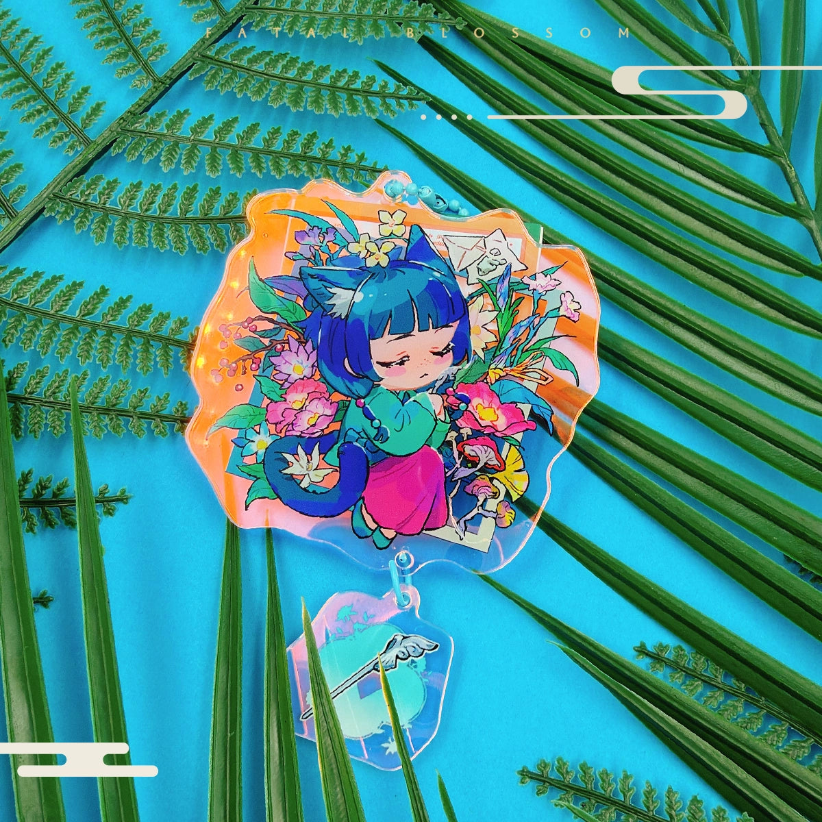 The Apothecary Diaries「Fatal Blossom」Keychain | Art by YAXIN