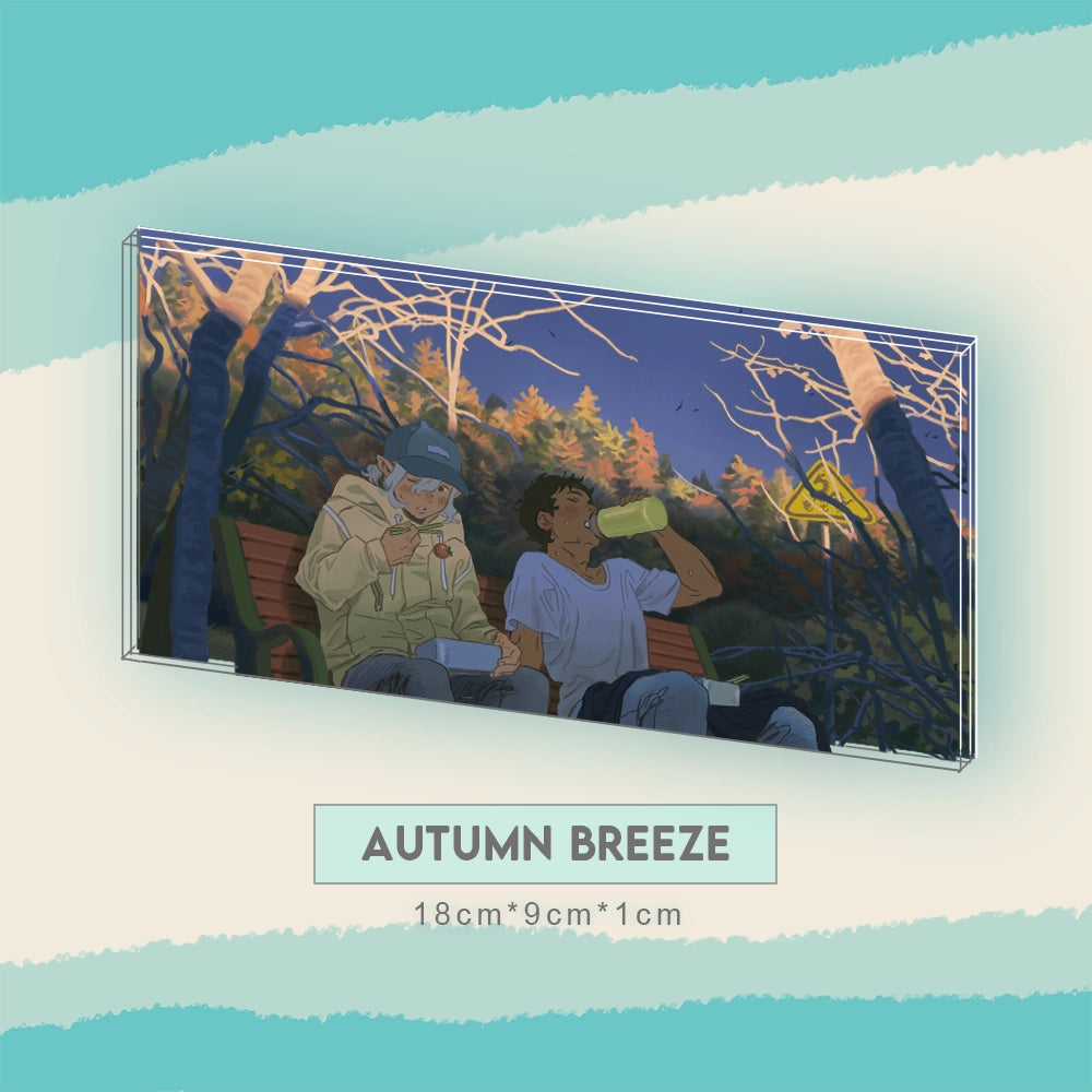 【Pre-order, ship from 5.30】Delicious in Dungeon Three-layer Acrylic Block | Art by fyuu