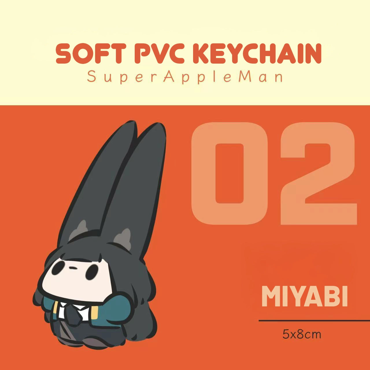 Zenless Zone Zero Doujin Soft PVC Keychain VOL3.0 | Art by SuperAppleMan🍎
