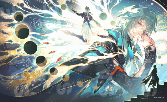Honkai: Star Rail Anaxa Print | Art by 人間失聯
