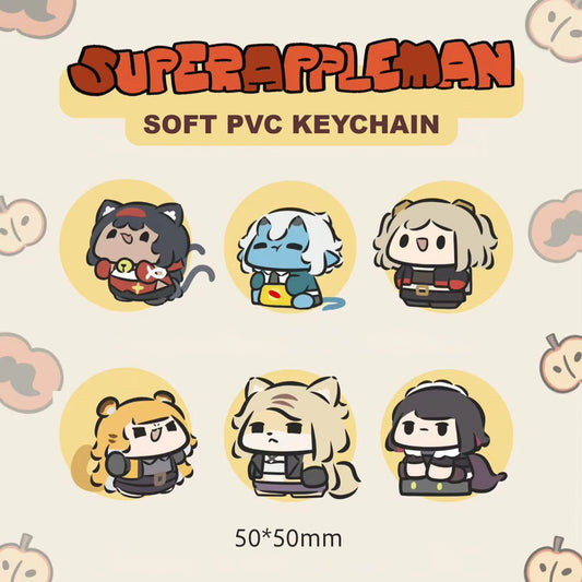 Zenless Zone Zero Doujin Soft PVC Keychain | Art by SuperAppleMan🍎