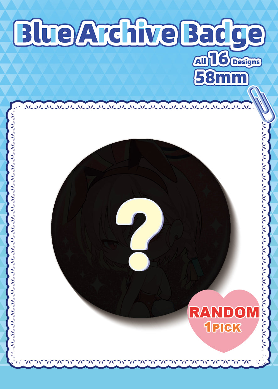 Blue Archive Doujin Chibi Badge Blind Box | Art by Mio